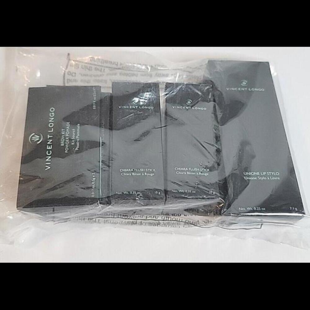 Vincent Longo(7)6 Pcs. Makeup Travel Sets - Great For Travel New In Box (Sealed)
